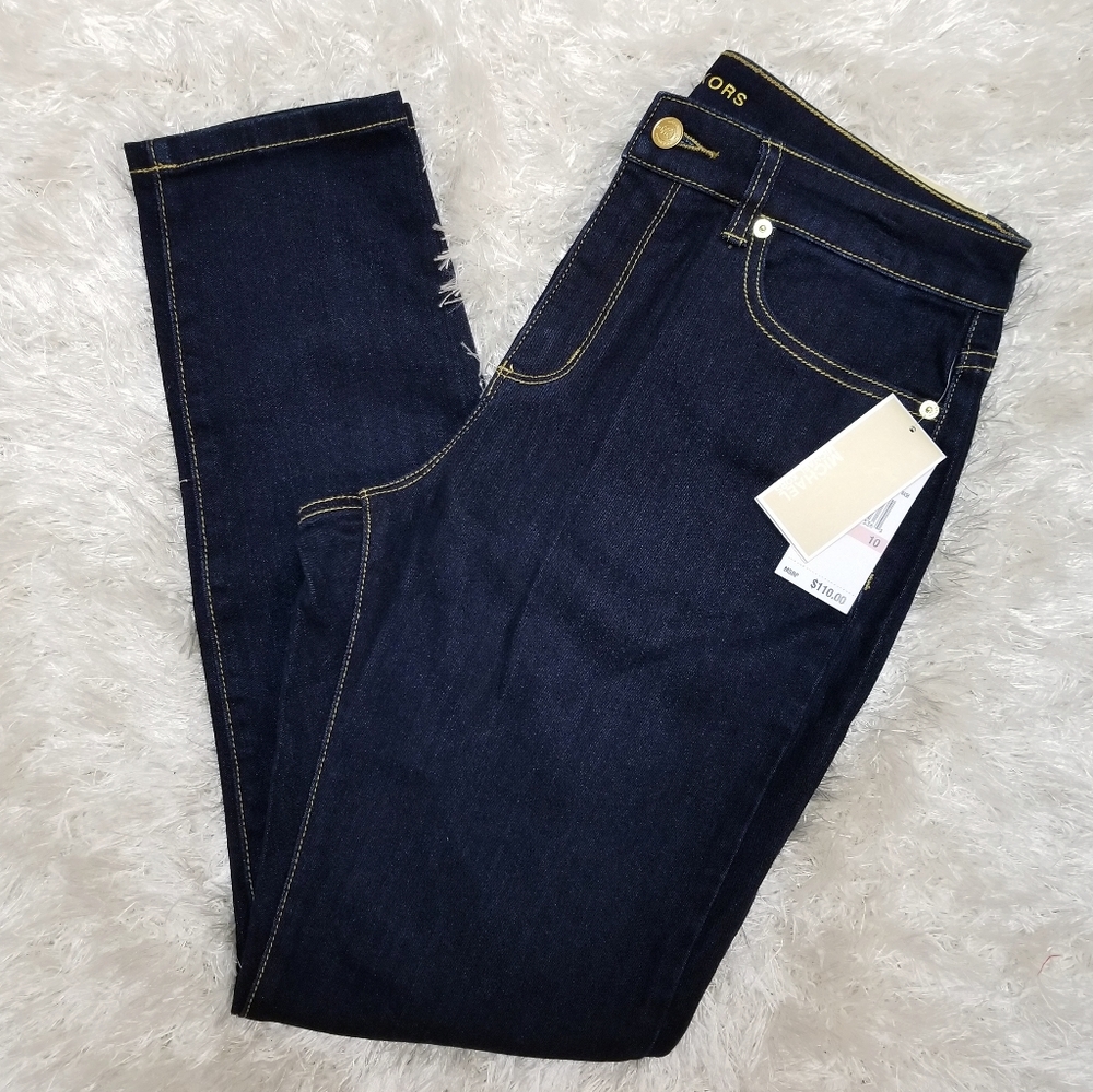 MICHAEL Michael Kors Selma High-Rise Skinny Jeans